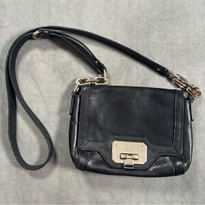 Cole Haan Black Leather Crossbody Bag